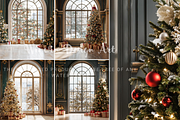 Christmas Arch Window Bundle, a Background Photo by Winwin Design Art (Thumbnail 6 of 6)