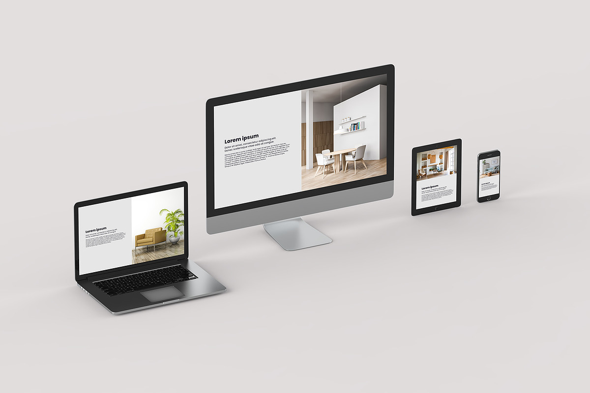 Responsive Screen Device Mockups, a Mac Mockup by Illusiongraphic (Photo 8 of 15)