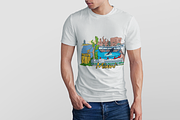 Famous cities-94 illustrations-01156, an Illustration by canve (Thumbnail 2 of 8)