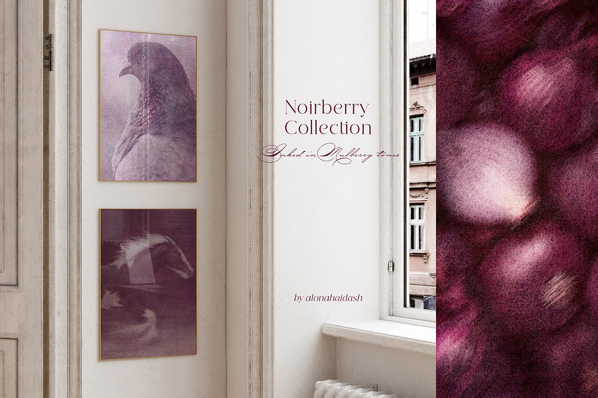 Noirberry · Textured Backgrounds, a Background Graphic by alonahaidash (Photo 8 of 10)