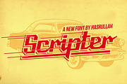 Scripter, a Script Font by Sanborne (Thumbnail 1 of 4)