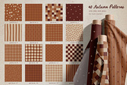 Autumn Dreams: 40 Seamless Patterns, a Pattern Graphic by Cute Atelier (Thumbnail 3 of 9)