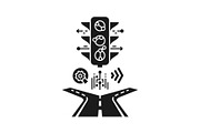 Modern Traffic Light Silhouette, a Graphic by musafir_fashion (Thumbnail 9 of 14)