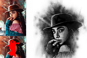 Pencil Sketch, an Action Add-On by MRI STUDIO (Thumbnail 4 of 11)
