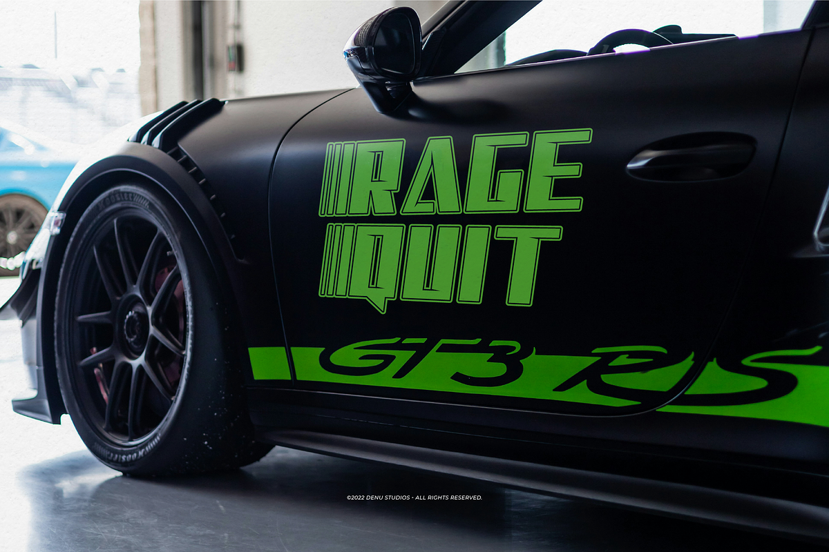 Code Rider | Bold Racing Font, a Font by Denustudios (Photo 4 of 12)
