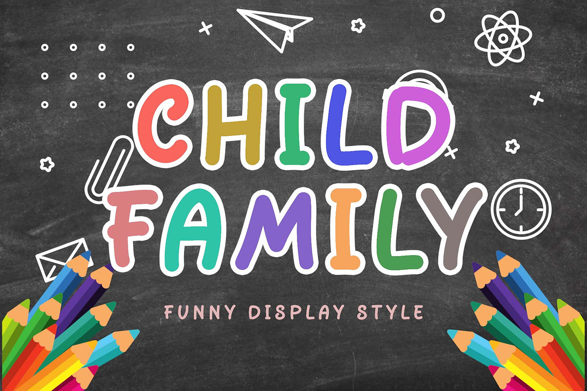 Back to School Fonts & Graphics, a Handwritten Font by Yoga Letter (Photo 3 of 6)