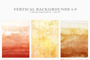 Autumn Watercolor Backgrounds, a Texture Graphic by ArtistMef (Thumbnail 3 of 9)