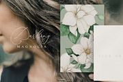 Floral Line Art & Watercolor Set, an Illustration by Laras Wonderland (Thumbnail 9 of 9)