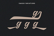Hadrey - Vintage Bold Script, a Sans Serif Font by Vultype Co. (Thumbnail 12 of 12)