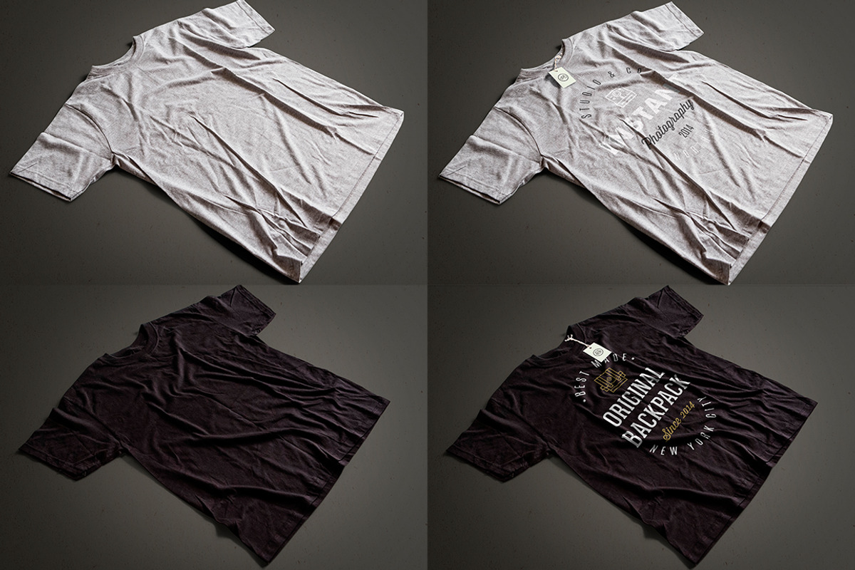 Photorealistic T-Shirt Mockup 2, a Shirt Mockup by GraphicHero (Photo 7 of 11)