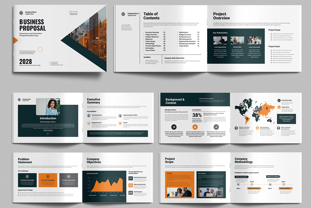 Business Proposal Template preview 2