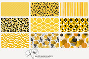 80 yellow geometric seamless pattern, a Pattern Graphic by Poppy Lane Studio (Thumbnail 2 of 11)