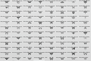 Moth & Butterfly Tattoo Stamps, a Brush Add-On by Selentaori Studio (Thumbnail 2 of 9)