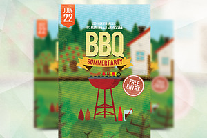 BBQ Summerparty - Flyer Template