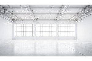 factory white industrial background, an Industrial Photo by pikepicture