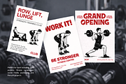 Workout Vector Illustrations, a Sport Illustration by Rasgood (Thumbnail 5 of 9)