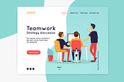 Landing page, an App Template by Podis (Thumbnail 3 of 15)
