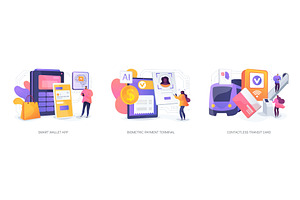 Next-Gen Contactless Payment Tech, a Technology Illustration by Visual Generation