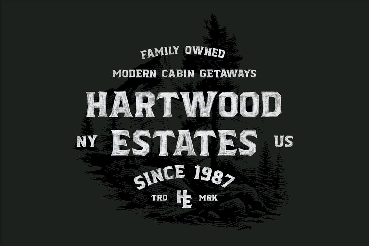 Stoneblock - Hand Painted SVG, a Handwritten Font by Hustle Supply Co. (Photo 3 of 6)