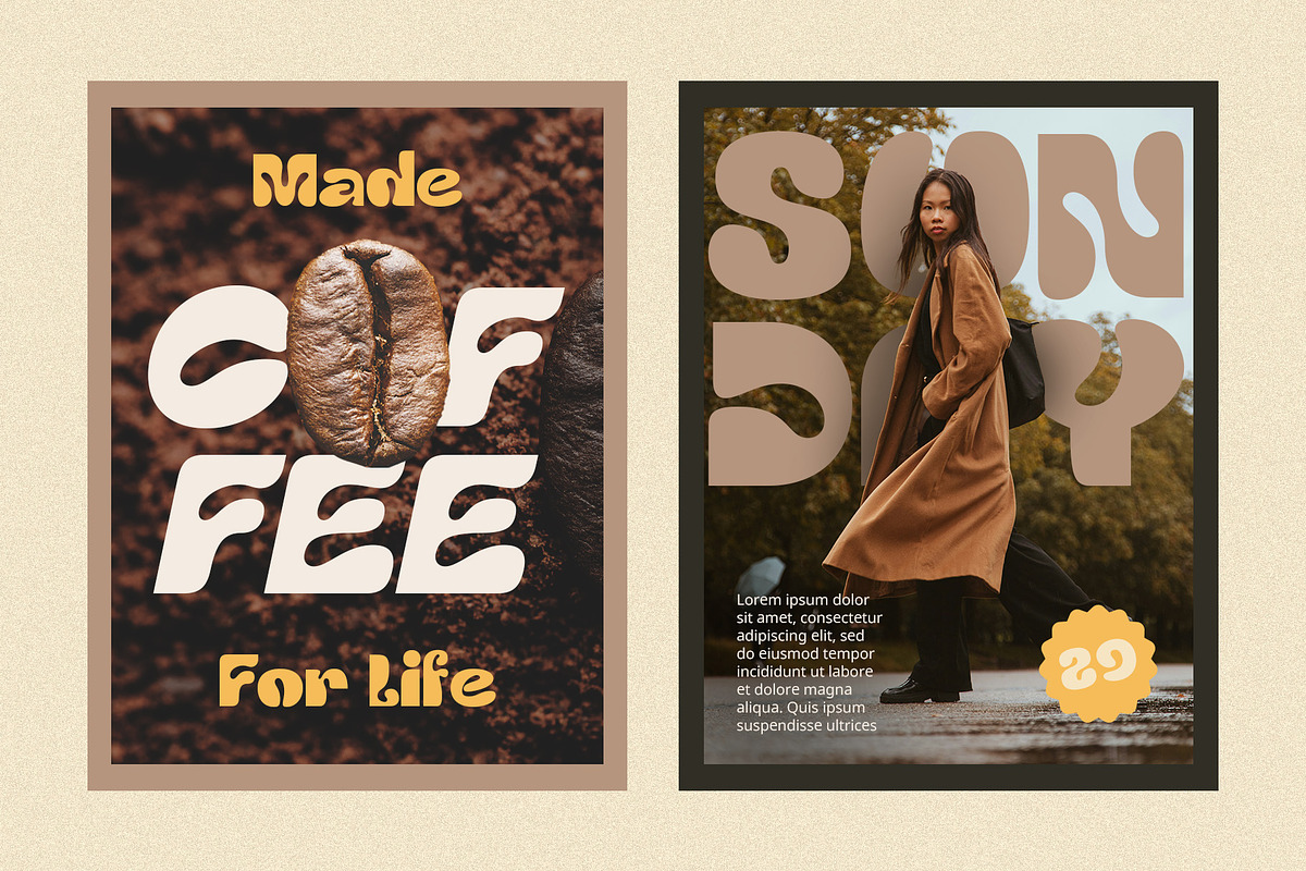 CS Mocha – Decorative Font, a Sans Serif Font by Craft Supply Co. (Photo 2 of 8)