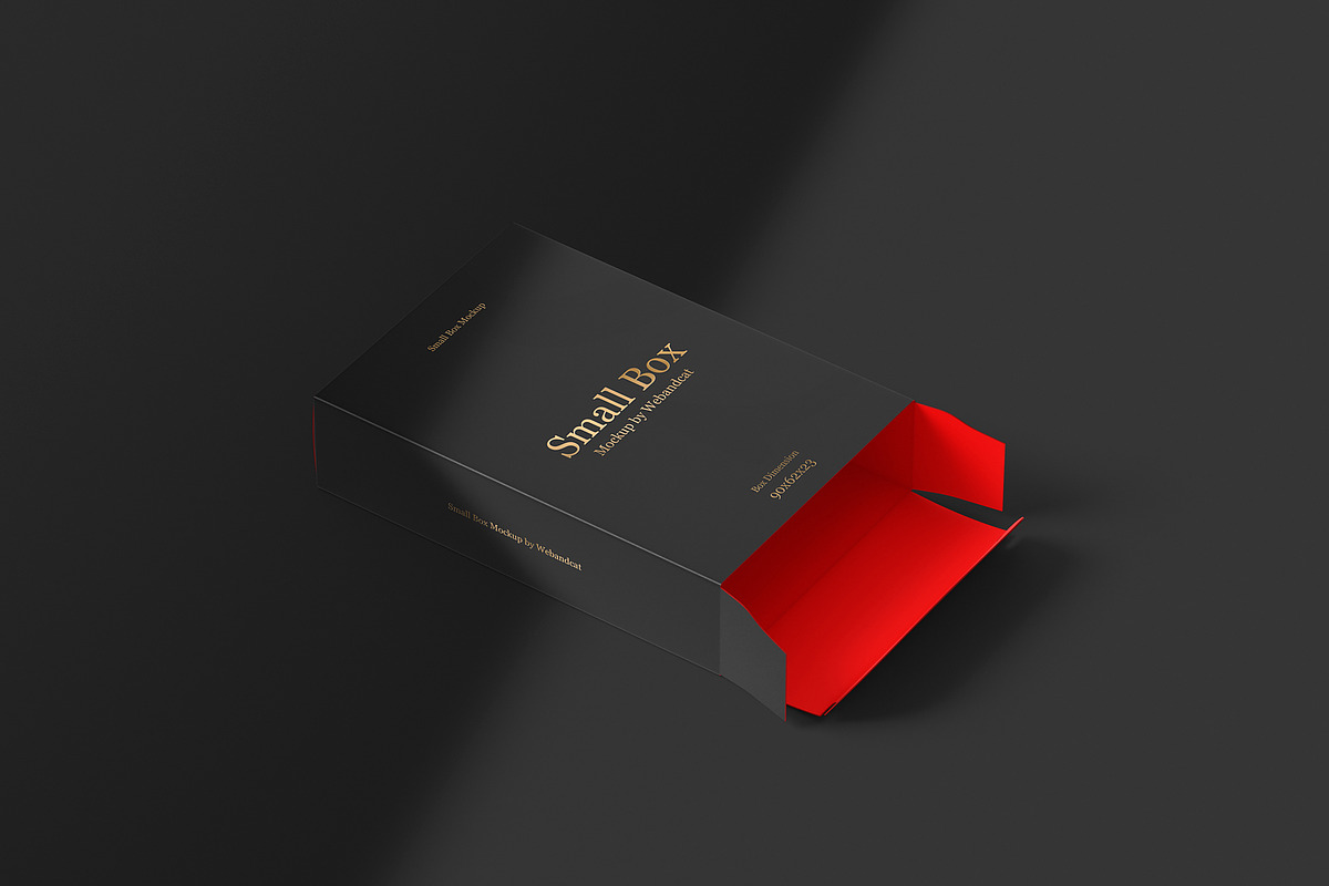 Small Box Mockup, a Packaging Mockup by WebAndCat (Photo 30 of 40)