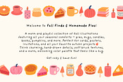 Fall Finds Homemade Pies PNG Clipart, a Food Illustration by Dina Mae (Thumbnail 2 of 12)