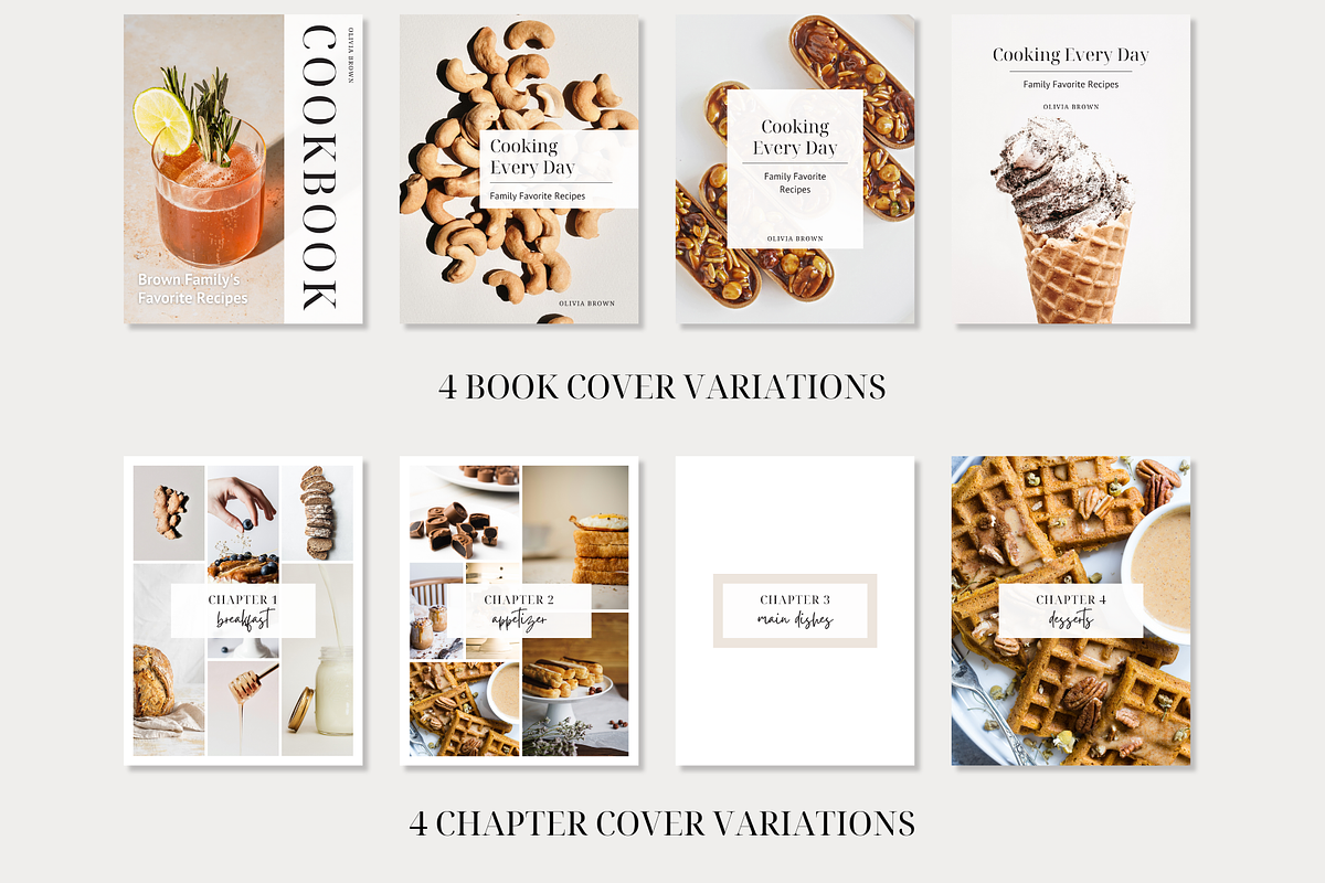 Recipe Book Template CANVA, a Templates & Theme by OrganizationOasisRo (Photo 4 of 10)