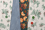 Christmas Trees Holiday Collection, a Seasonal Illustration by FleurArt (Thumbnail 4 of 6)