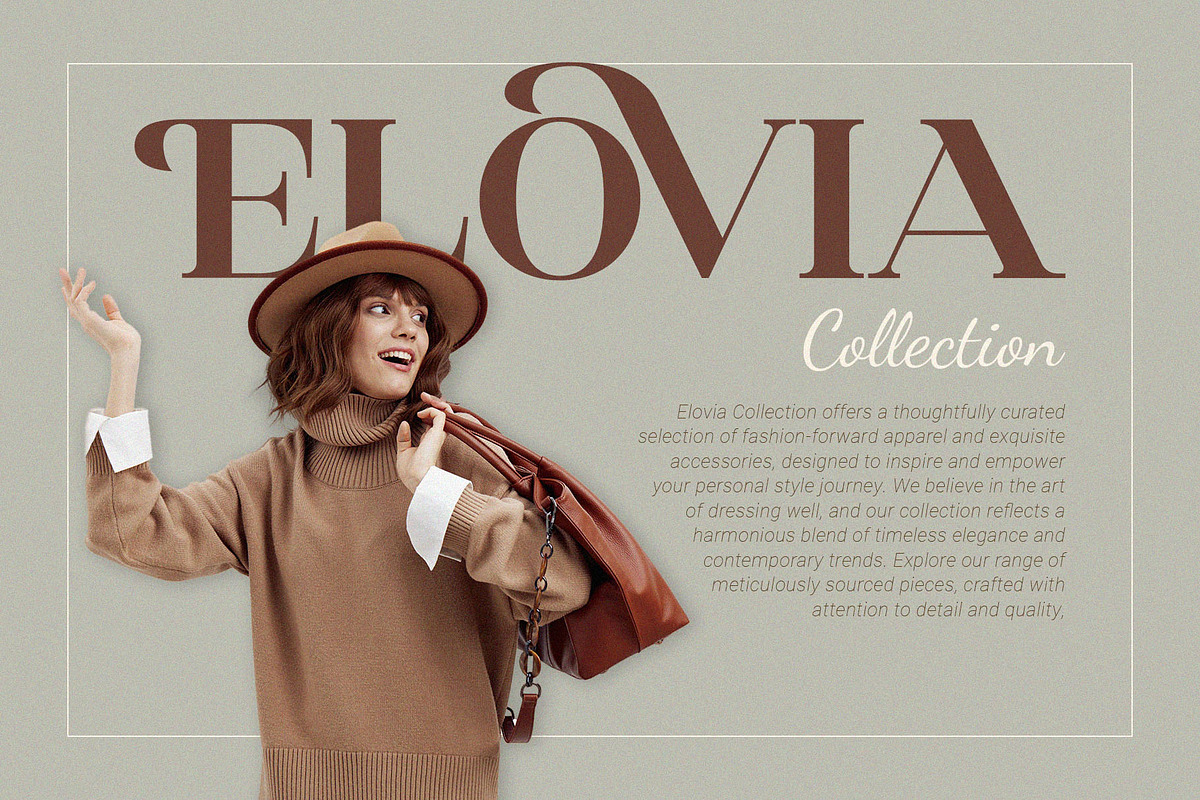 Silneva – Elegant Display Serif Font, a Serif Font by BrandSemut (Photo 2 of 9)
