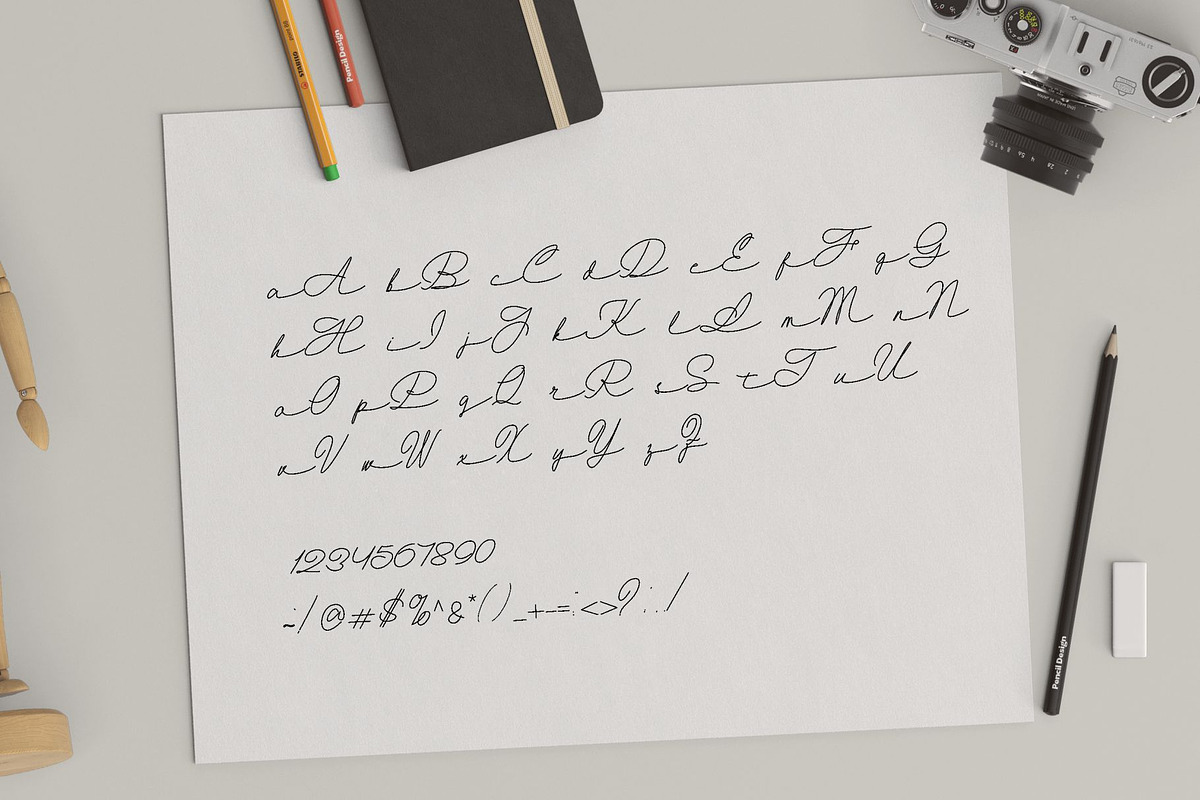 Retta hand written typeface preview 6