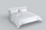Bedroom and Bed Linen Mockup #1, an Apparel Mockup by Seven Lights (Thumbnail 6 of 6)