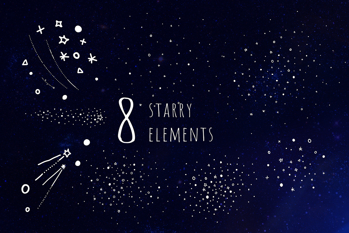 Constellations. Hand draw elements, an Animal Illustration by ❤️ KiraSolly (Photo 7 of 13)
