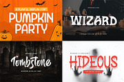 Spooky Bundle | 17 Halloween Fonts, a Script Font by Alpaprana (Thumbnail 9 of 9)