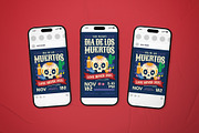 Day of The Dead Event Flyer Set, a Flyer Template by The Good Store (Thumbnail 2 of 2)