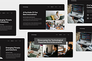 IT & Technology Google Slide, a Presentation Template by Annora Studio (Thumbnail 5 of 5)