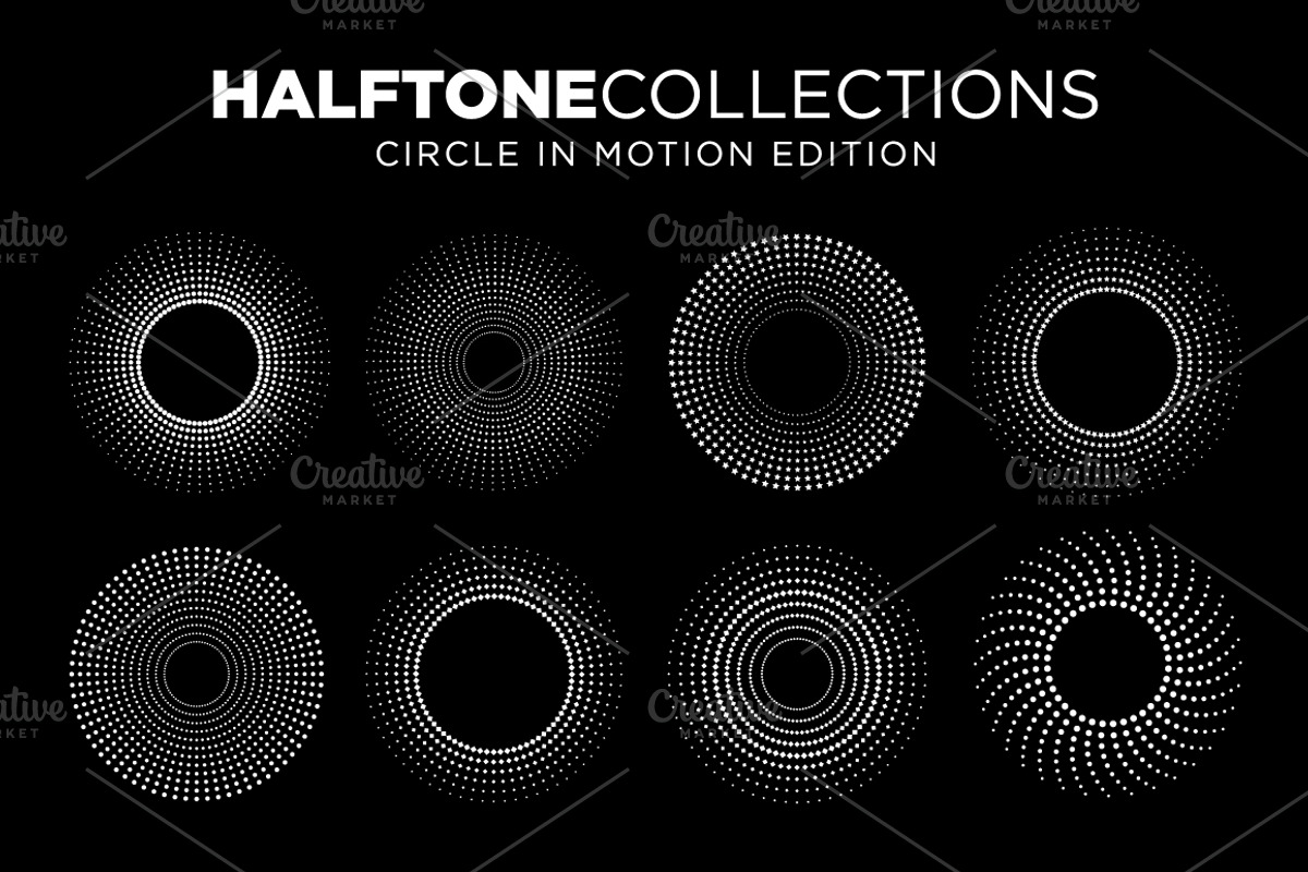 Halftone Collections Design, a Decorative Illustration by Toko Pak Sabar (Photo 3 of 4)