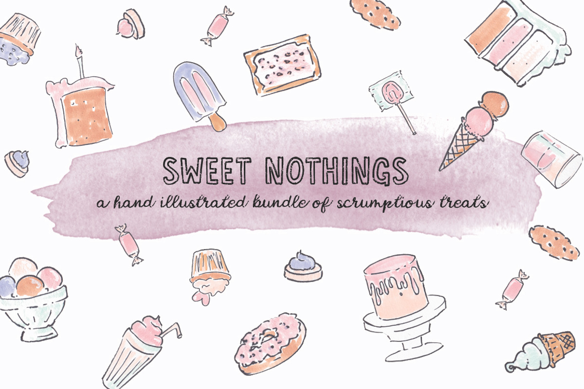 Sweet Nothings, a Decorative Illustration by Rawberry Strubarb Ink. (Photo 1 of 6)