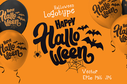 Happy Halloween logotype