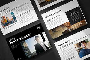 Photo Book Landscape Layout, a Magazine Template by Pixelpick