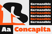 Concapita - Fat Display, a Sans Serif Font by LoneArmy (Thumbnail 11 of 15)