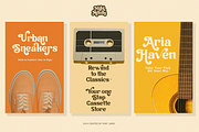 Night Melody - Stylish Retro Font, a Serif Font by Font Liner (Thumbnail 2 of 12)
