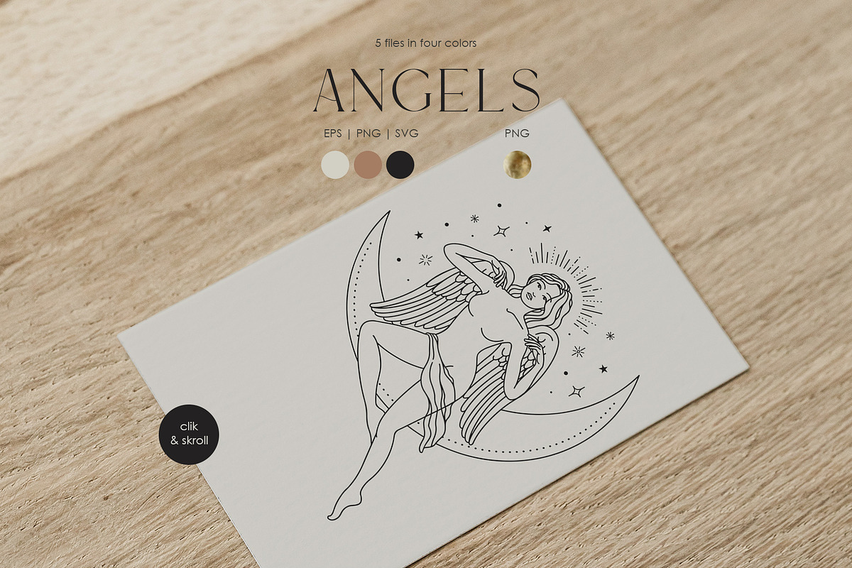 Mystic. Vector Set, a Texture Illustration by PatrushevaYana (Photo 3 of 12)