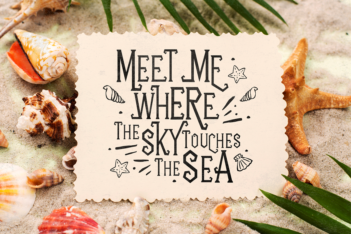 Ohmayes A Fun Tiki Font, a Serif Font by Allouse Studio (Photo 6 of 10)