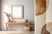 Earth Tone Minimalist Frame Mockup 3, a Household Mockup by ARTOZEN DIGITAL (Thumbnail 2 of 10)