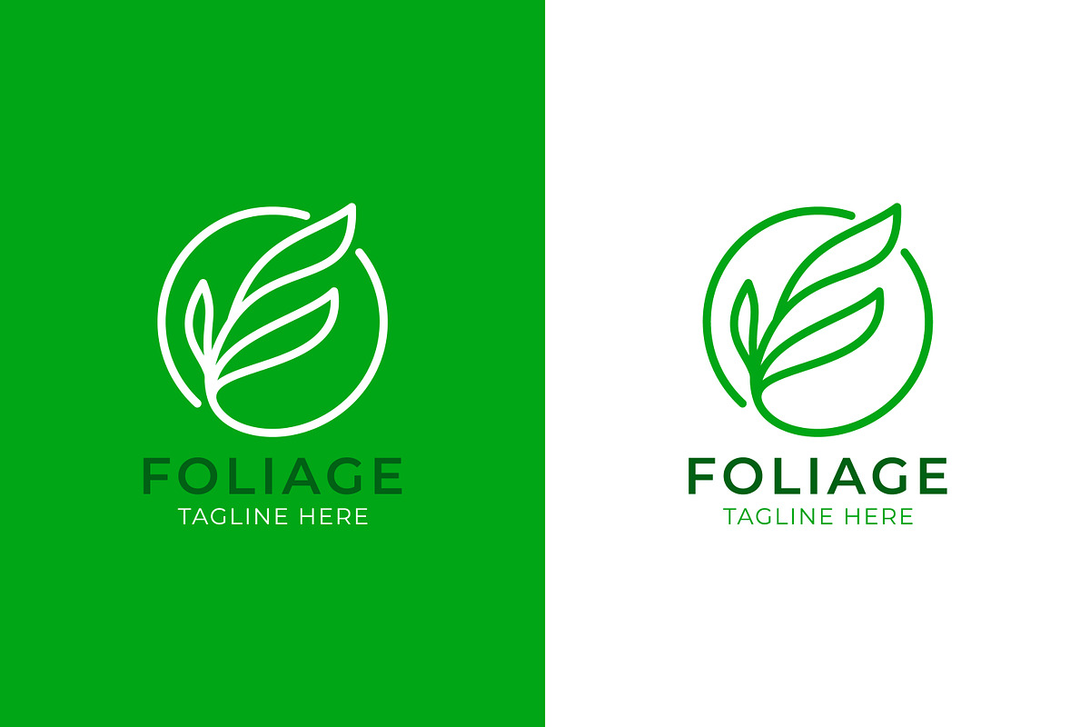 Abstract Linear Leaf Letter F Logo, a Branding & Logo Template by Signatoro (Photo 1 of 3)