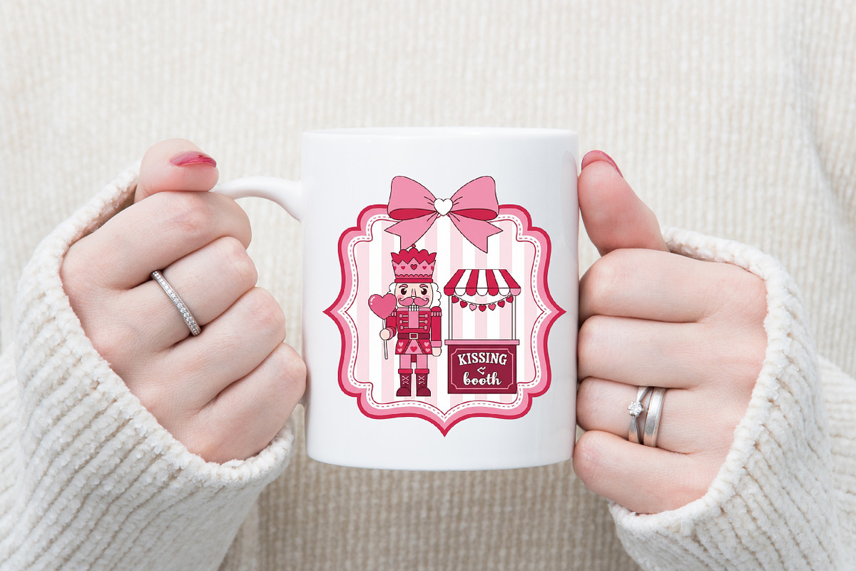 Coquette Nutcracker Valentine PNG, an Illustration by DreamArtGraphic (Photo 2 of 6)