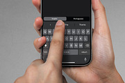 Hands Holding iPhone 15 Mockup, an iPhone Mockup by Avelina Studio (Thumbnail 3 of 3)