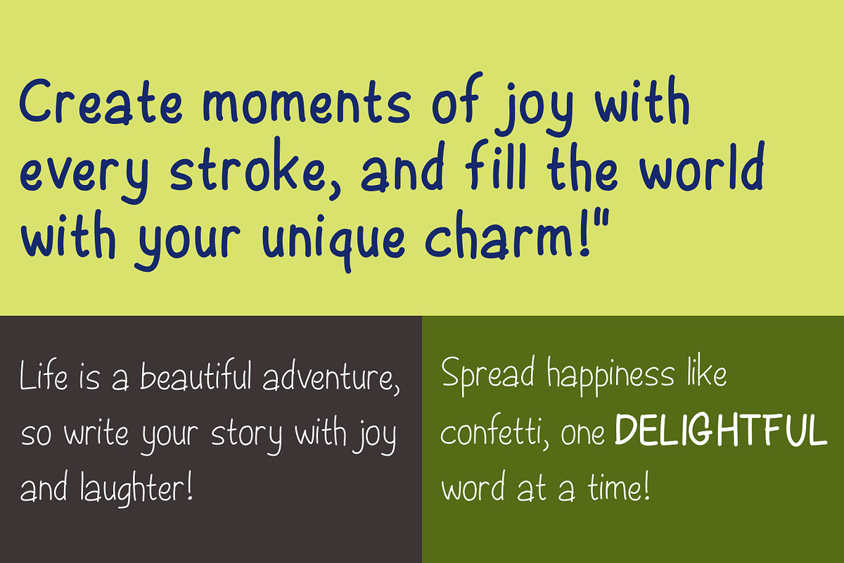 Montea - Simple Handwritten Font, a Handwritten Font by BeadyLab (Photo 5 of 10)