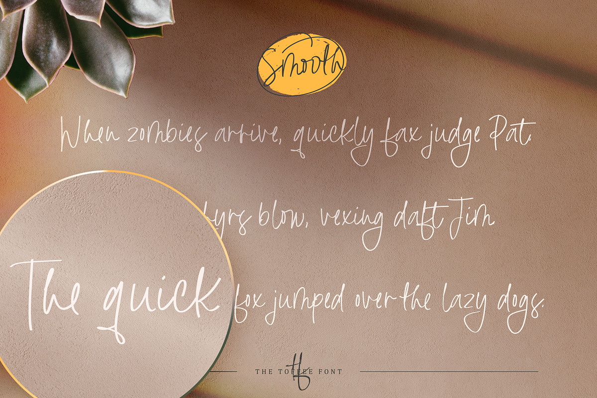 Toffee Handwritten Font & Extras, a Script Font by VladCristea (Photo 10 of 11)