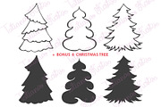 Holiday,Christmas Garland brushes, a Brush Add-On by Tatianakost49 (Thumbnail 7 of 7)